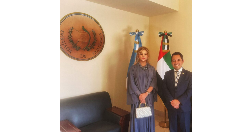 Lady Elizabeth Kelly meets with Guatemalan ambassador in Abudhabi: Exploring opportunities for development and empowerment